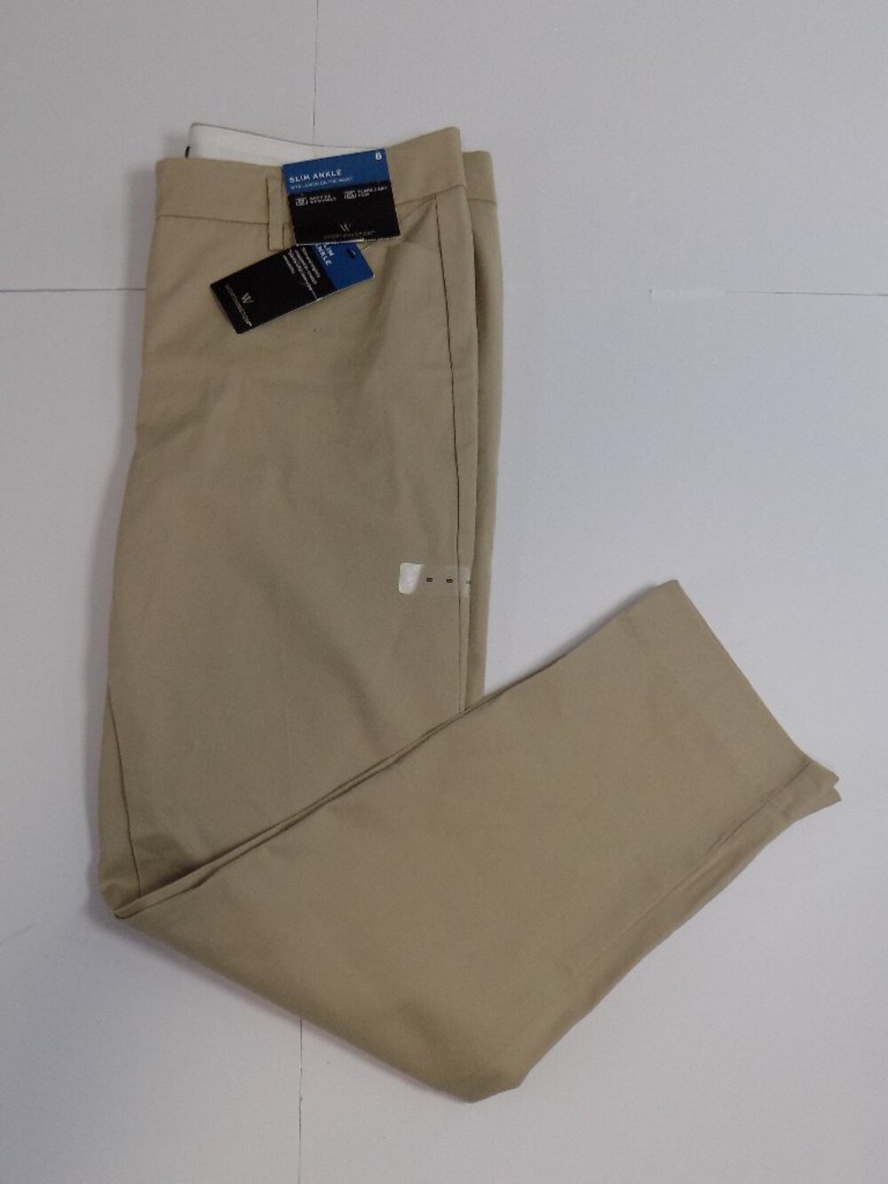 Worthington Beige Slim Ankle Pants